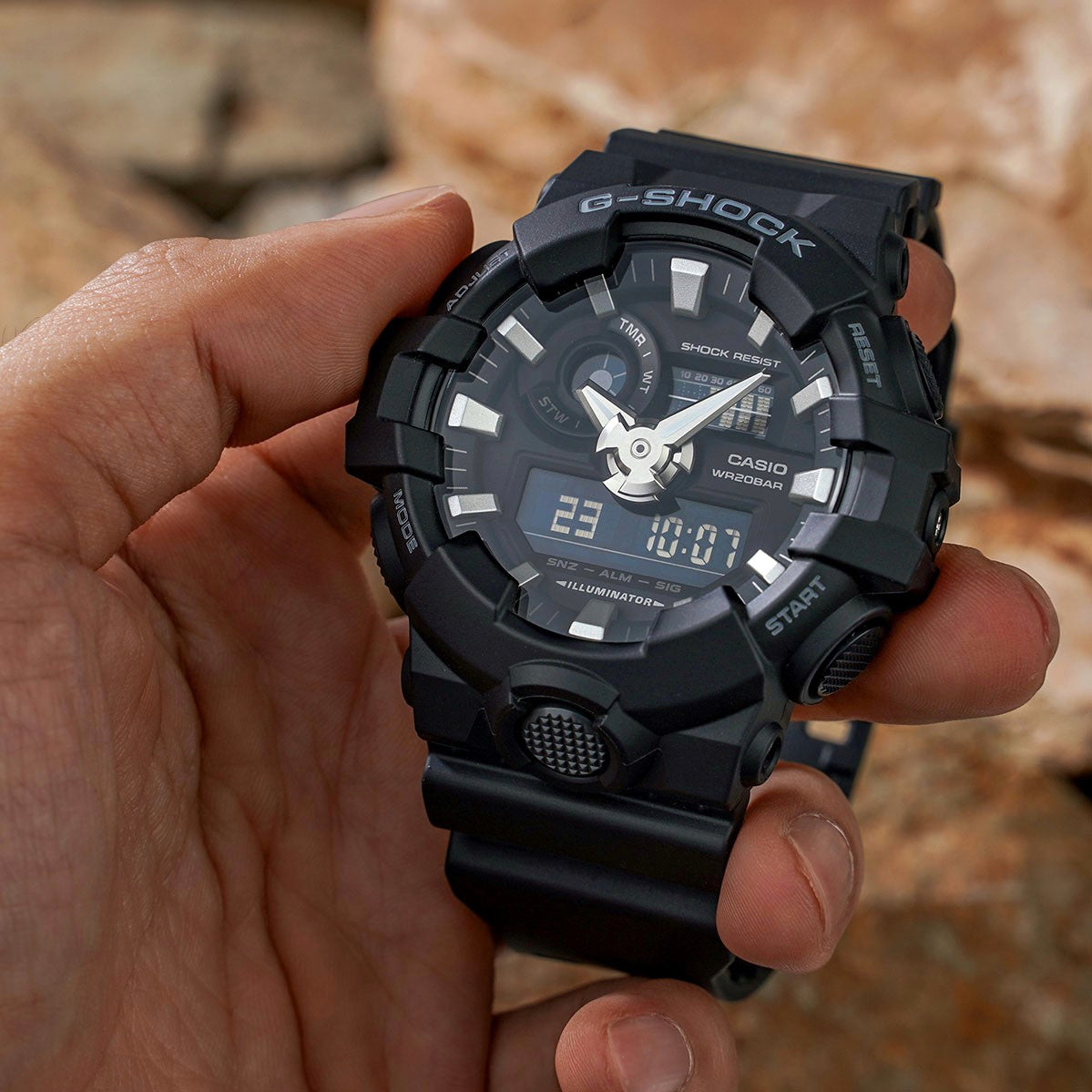G-Shock GA-700-1BDR - Main Image