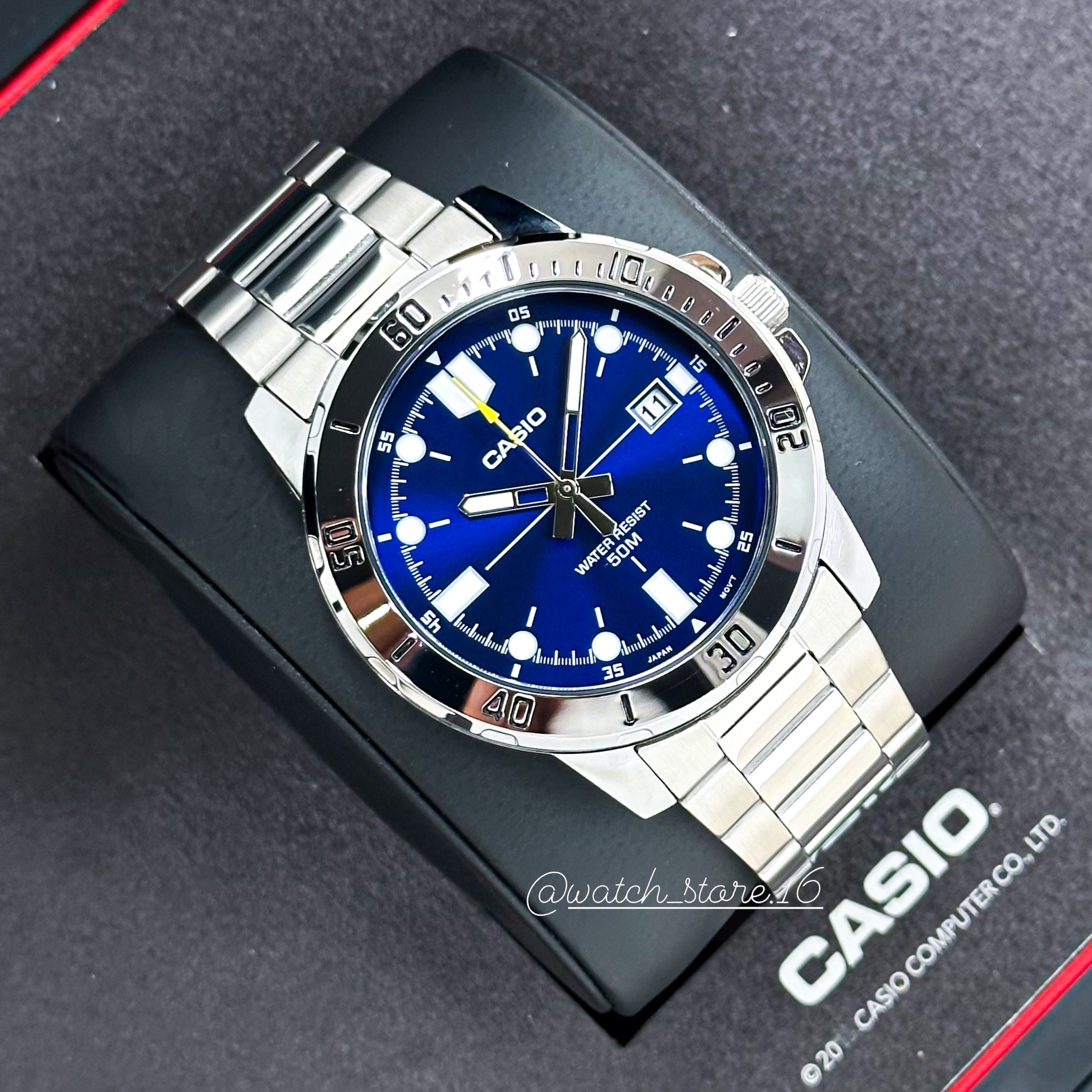 CASIO - MTP-VD01D-2E – Watch Store 16